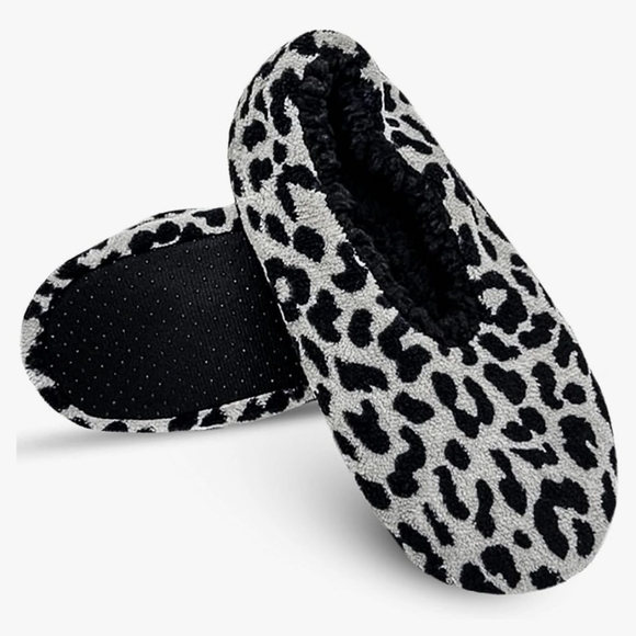 NWT Isaac Mizrahi New York Animal Print Cozy Slippers - Picture 1 of 4